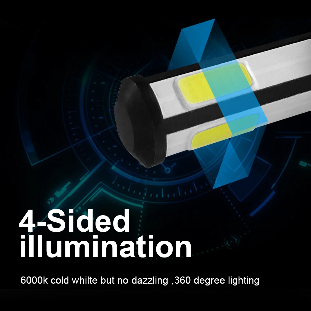 Roadsun 4 боковых окон автомобиля фары лампы Led H4 H7 H11 9005 9006 HB2 HB3 HB4 светодиодных фар для