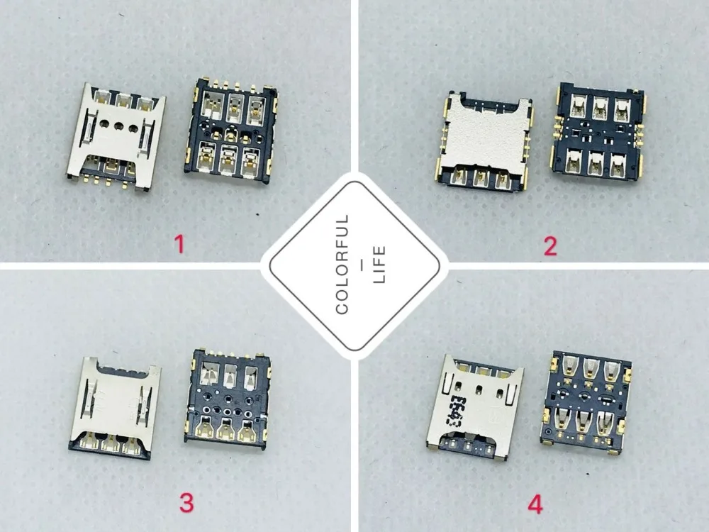 Детские умные часы Buddy Dragon Okii Flip Micro 6/8pin LCN Nano SIM карта Push pull PCB FPC слот адаптер лотка