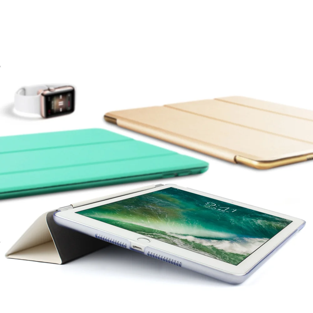 Чехол Batianda с функцией автоматического пробуждения/сна и полупрозрачным