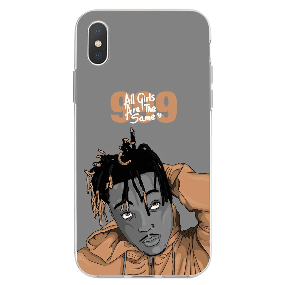 1 IYICAO Juice WRLD 999 Мягкий силиконовый чехол для iPhone X XR XS MAX 6 6s 7 8 Plus X 5 5S SE TPU чехол - Цвет: 1