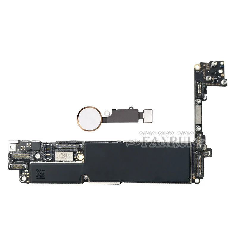 Для iPhone 7 4,7 дюймов материнская плата разблокировка материнская плата с Touch ID полная функция оригинальная IOS установленная материнская плата