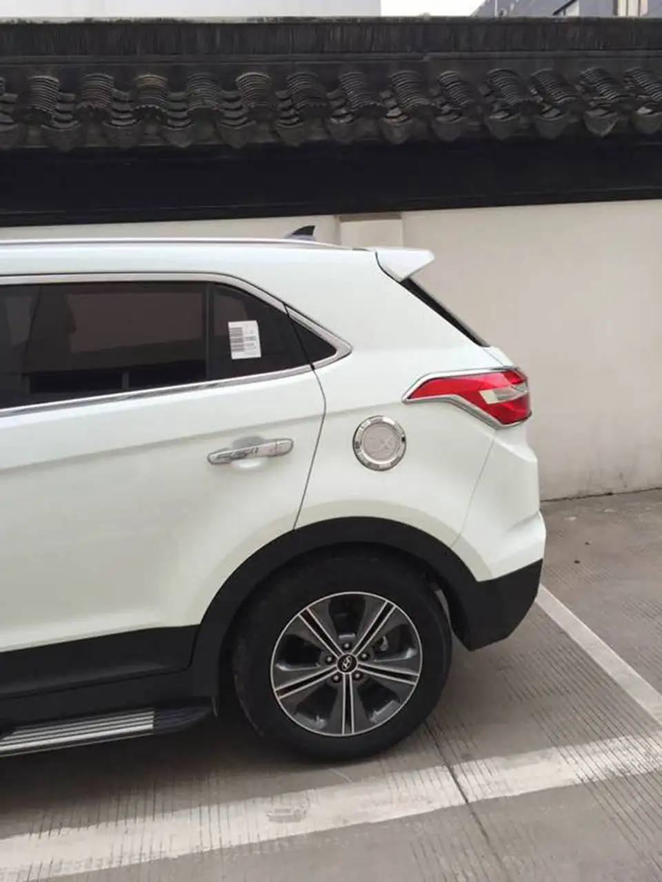 Использовать для hyundai IX25/creta спойлер ix25/creta спойлер Высокое качество ABS Материал заднее крыло праймер цвет спойлер