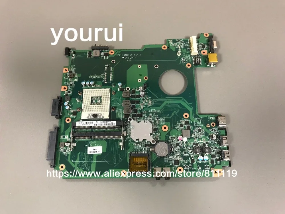 

yourui FOR FUJITSU LIFEBOOK AH512 Laptop For Motherboard 31FH5MB00K0 HM65 DAFH5BMB6G0 DDR3