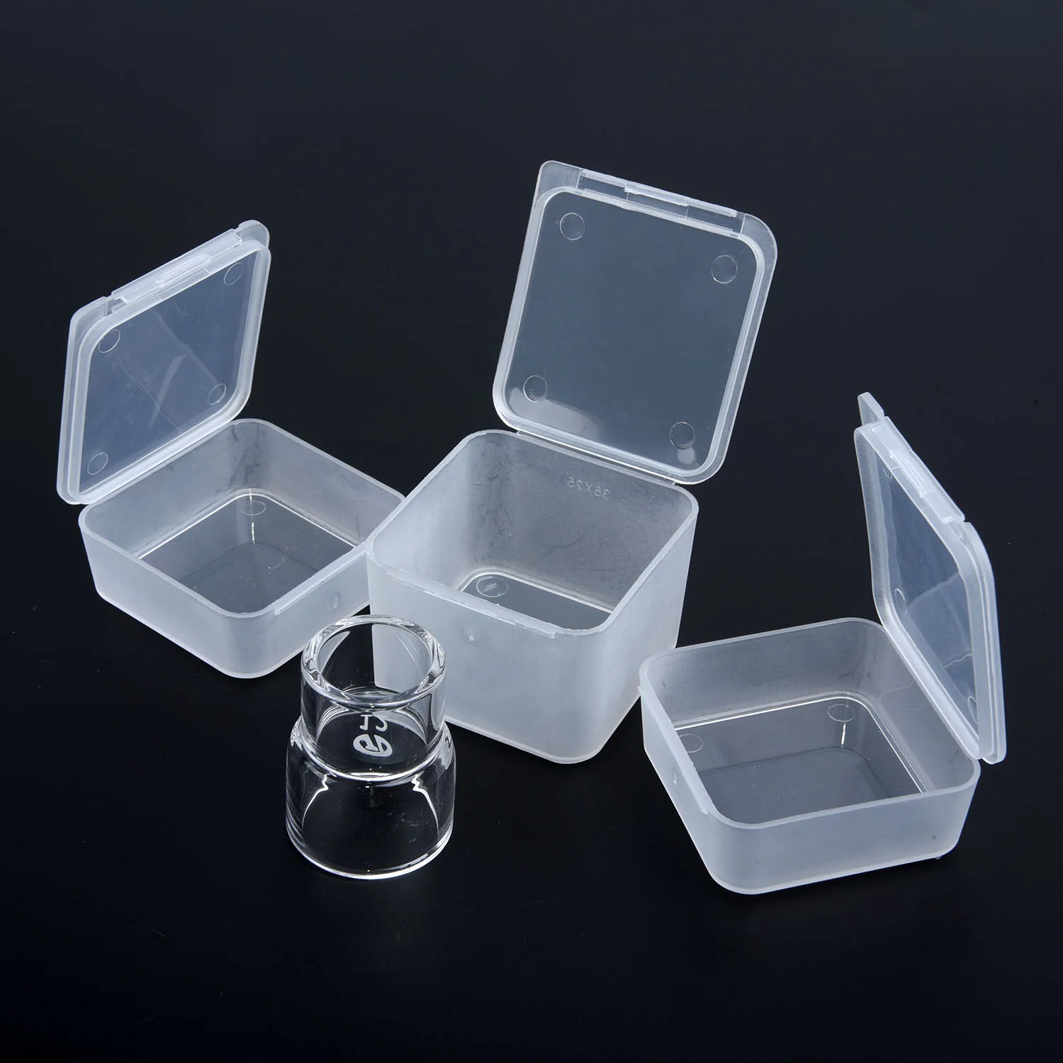 Heat-Resistant Welding Tool Kit 6Pcs/Set For WP-9 WP-17 18 26 Gas Lens 6Pcs Fupa Cup TIG lens Pyrex Hot New | Инструменты
