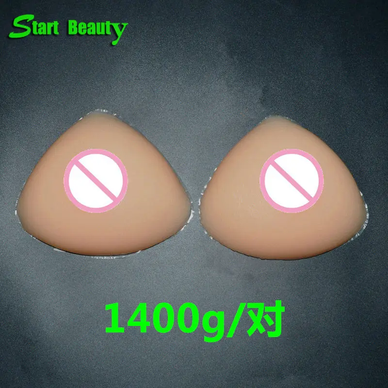 

1400g/pair D Cup fake silicon breast form false breasts Enhancer Boobs Pads Fake faux seins vagina transgender drag queen
