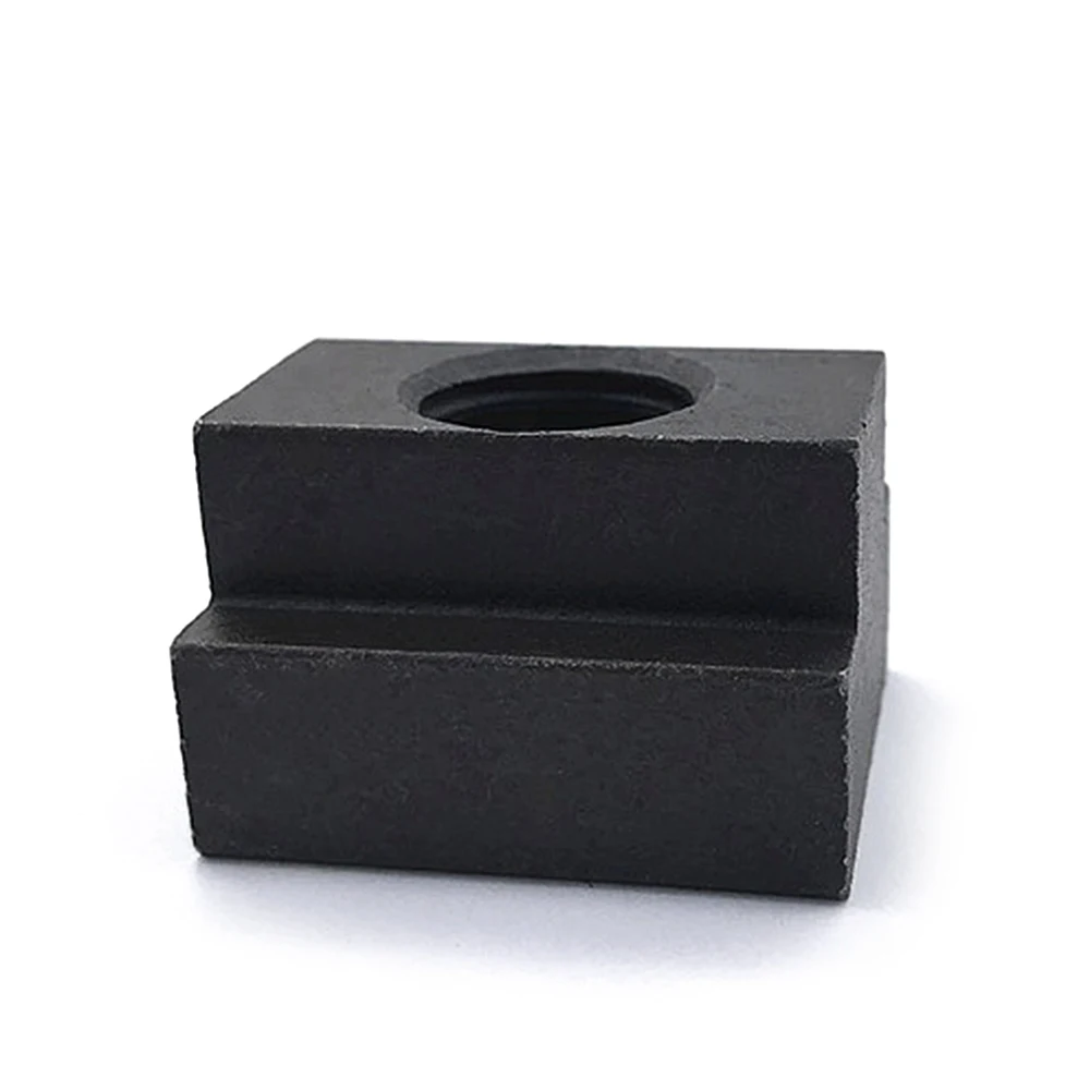 10 шт. M8 черный оксид отделка углеродистая сталь т слот гайки Набор Т-образные для