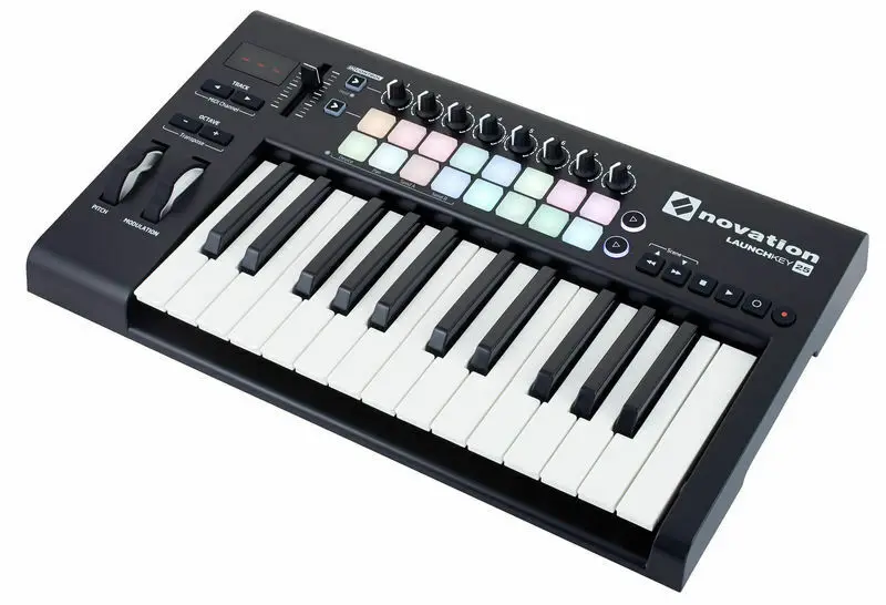 Novation Launchkey 25 MKII USB Midi контроллер клавиатура клавиш кнопок клавиатуры для