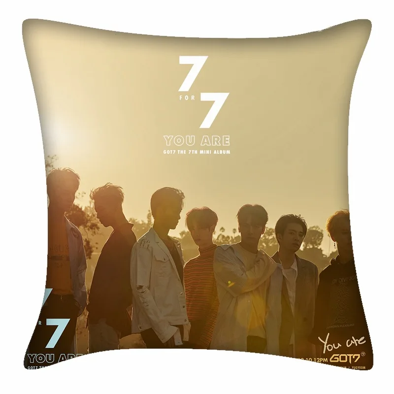 

[MYKPOP]GOT7 You Are 7 of 7 Double-Side HD Printing Cushion KPOP Fans Collection SA18052710