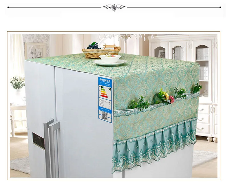 Пылезащитное покрытие холодильника с однодверная камера и напротив двери