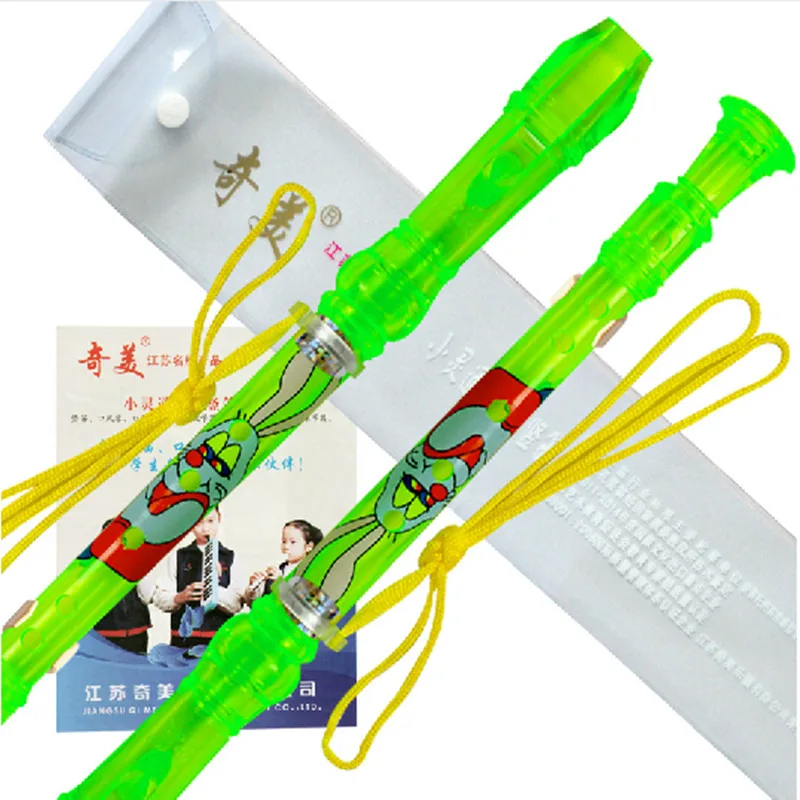 Пластиковая флейта записывающее устройство сопрано с 6 отверстиями немецкая C