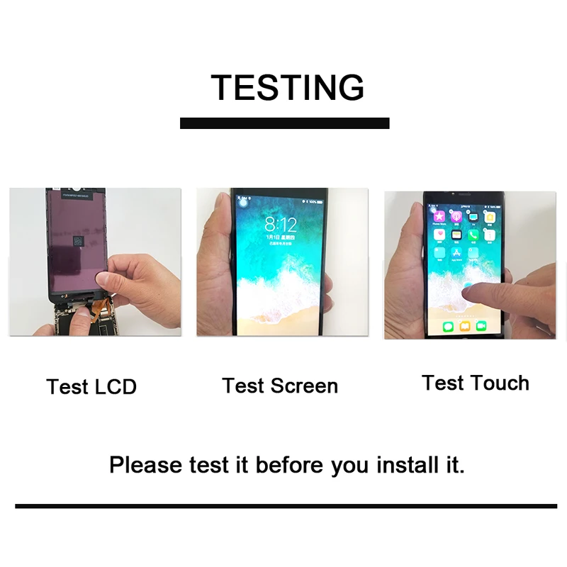 Neewsoll AAA Качество ЖК-дисплей Экран для iPhone 5 5S 5C SE Сенсорный экран IPhone дисплея