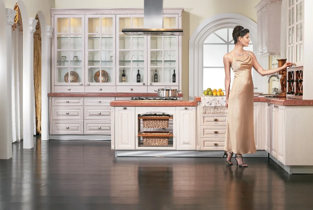 Кухонный шкаф в американском стиле E1 кухонный 8183 | Обустройство дома