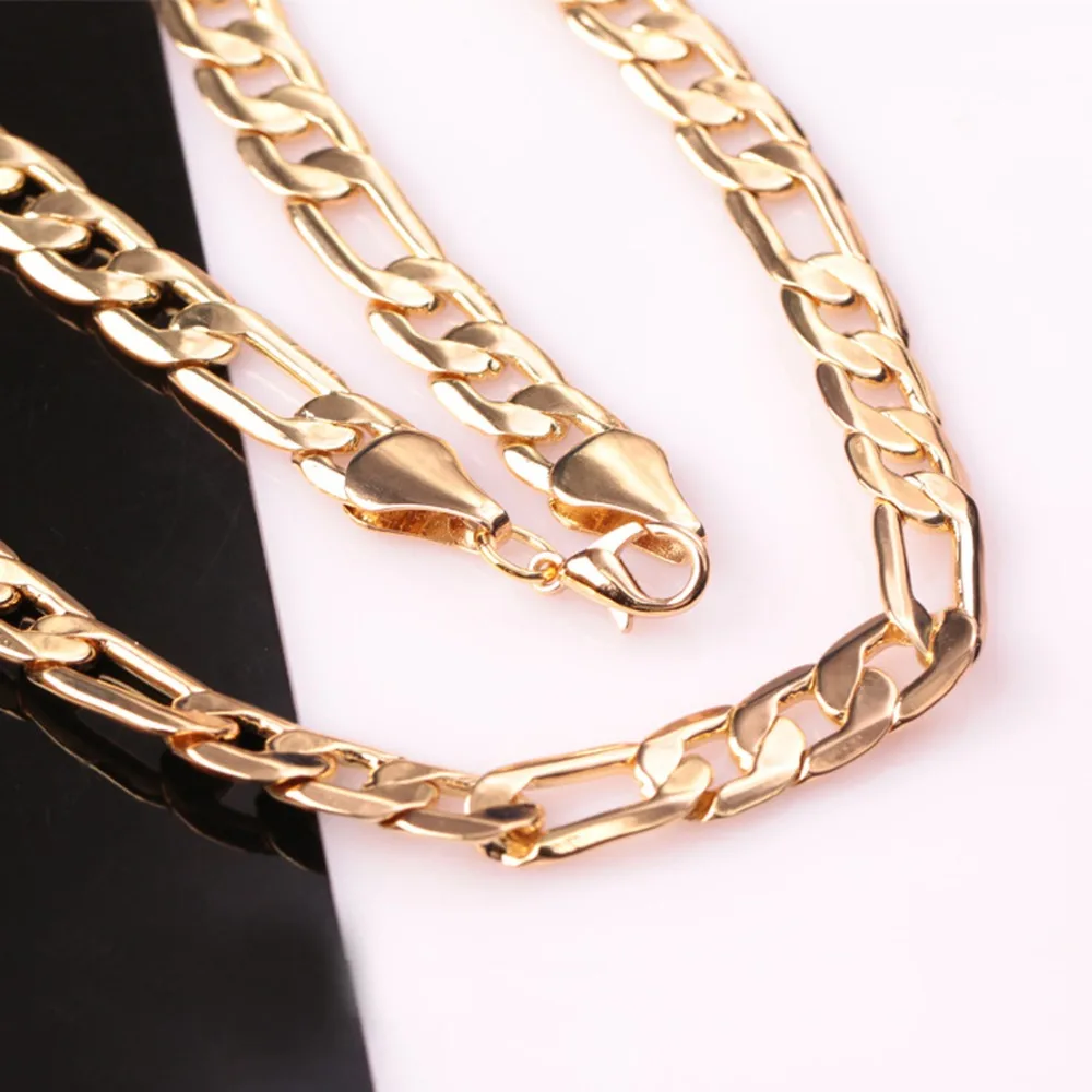 Ожерелье мужское золотого цвета ширина 12 мм 50 шт. | Украшения и аксессуары