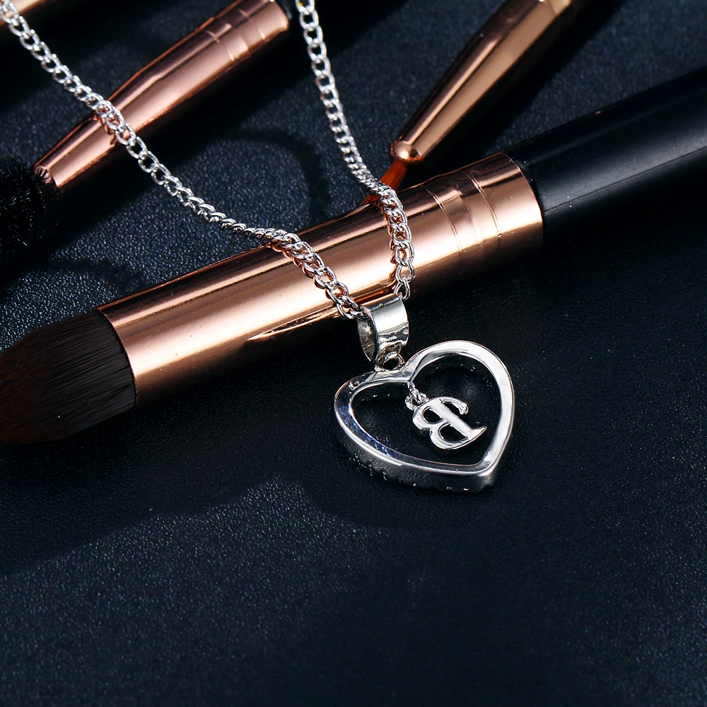 Женское ожерелье с подвеской в виде сердца IF ME модное из серебра розового золота