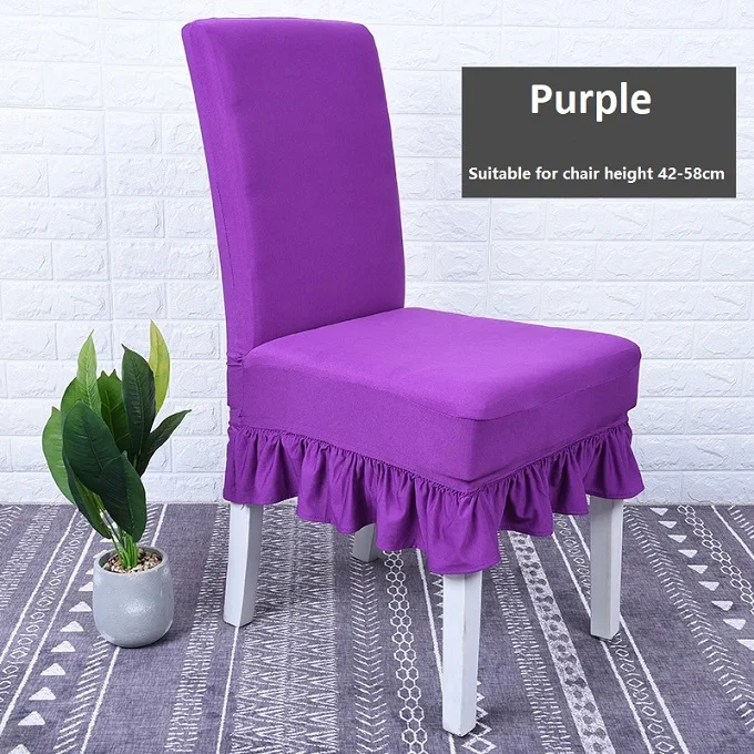 ChairCoversPattern13 Отличная универсальная юбка спандекс эластичный Чехол для стула Ruched Чехол для стула Конференц-отеля чехлы для стула стрейч - Цвет: ChairCoversPattern13