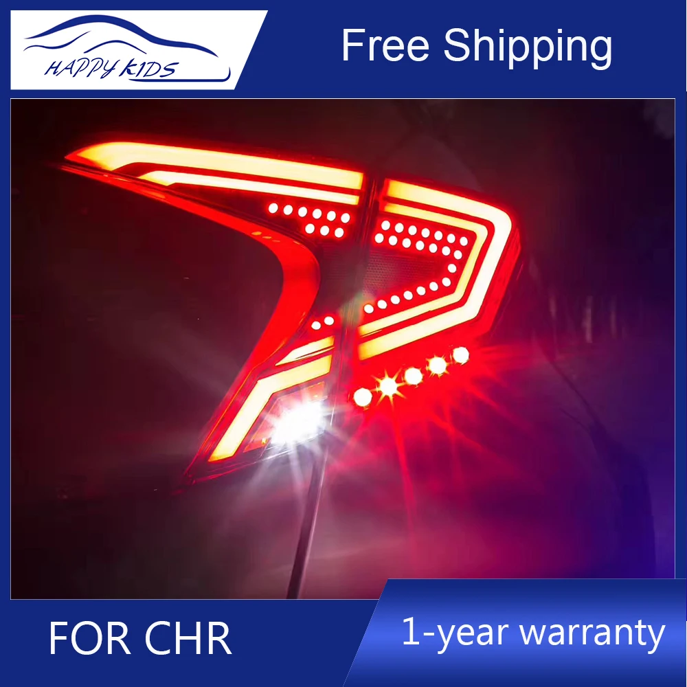 Стайлинга автомобилей задние фонари для Toyota CH-R C-HR ЧР 2017-2018 светодиодные фары
