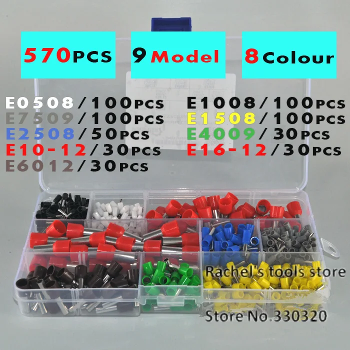 Набор инструментов для обжима проводов 570 шт./лот|tool set|cable connectors toolcable terminal set |