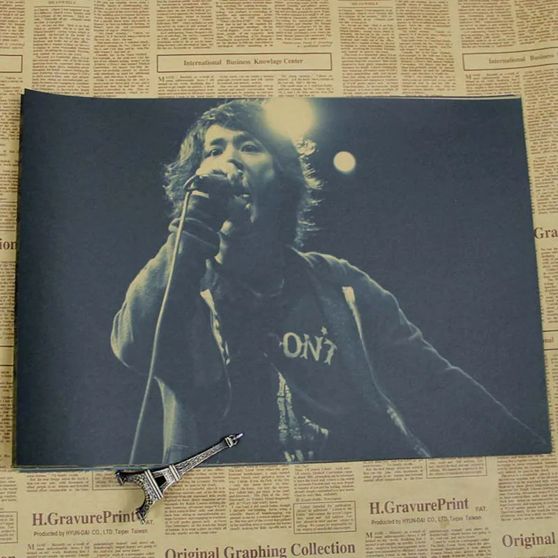 COSY MOMENT ONE OK ROCK Janpanese Rock Band ВИНТАЖНЫЙ ПЛАКАТ Ретро украшение дома кафе настенная декоративная живопись постер QT374 - Цвет: Светло-зеленый