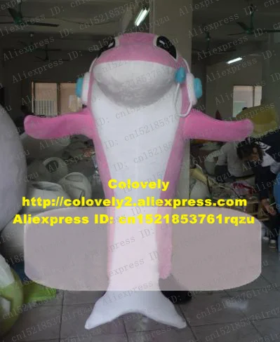 Playsome Голубой дельфин морской свиньи дельфиниды Кит талисман костюм мультяшный