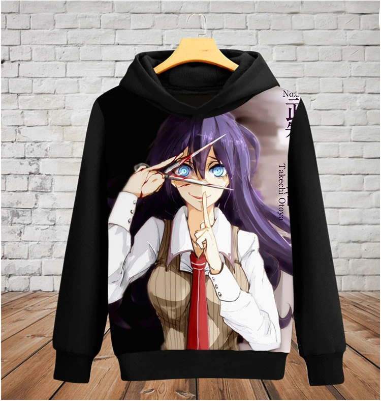 Толстовки для косплея akuma без загадок аниме с капюшоном весна осень пальто куртки