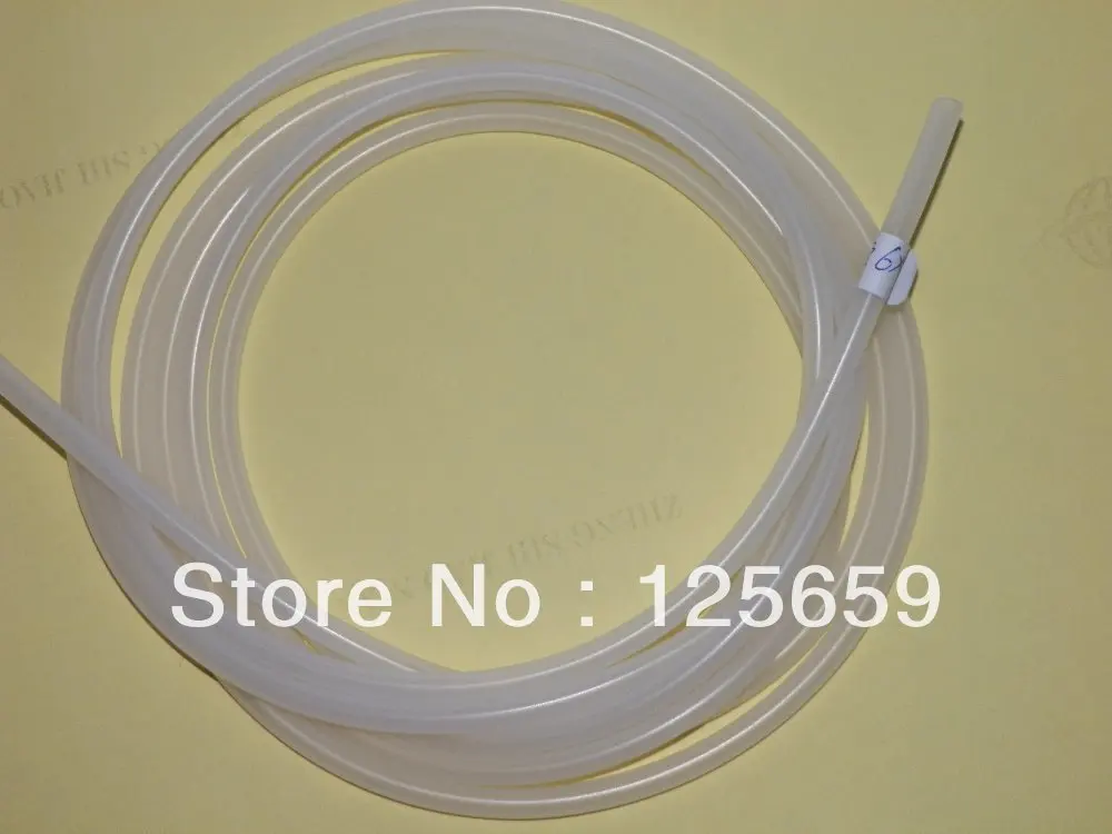 

100% new and original soft 1 line ink tube 6mm*4mm,USE for Peristaltic pump