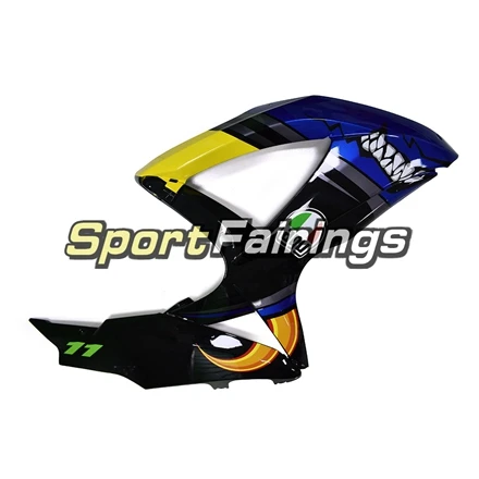 Впрыска мотоцикла ABS Акула синие обтекатели для Suzuki GSXR 600-750 GSXR750 k8 год 2008 2009 2010 Полный обтекатели Cowls