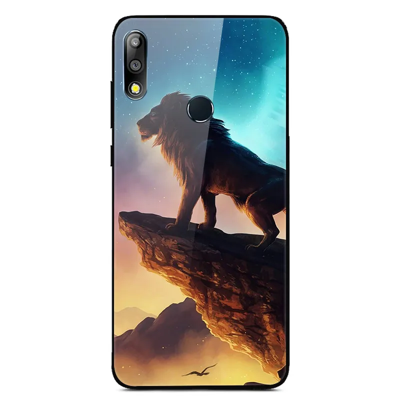 Для Asus Zenfone Max Pro M2 ZB631KL чехол из закаленного стекла с изображением планеты космос, стеклянный чехол на заднюю панель для Asus ZB631KL ZB 631KL ZB 631 KL - Цвет: 34