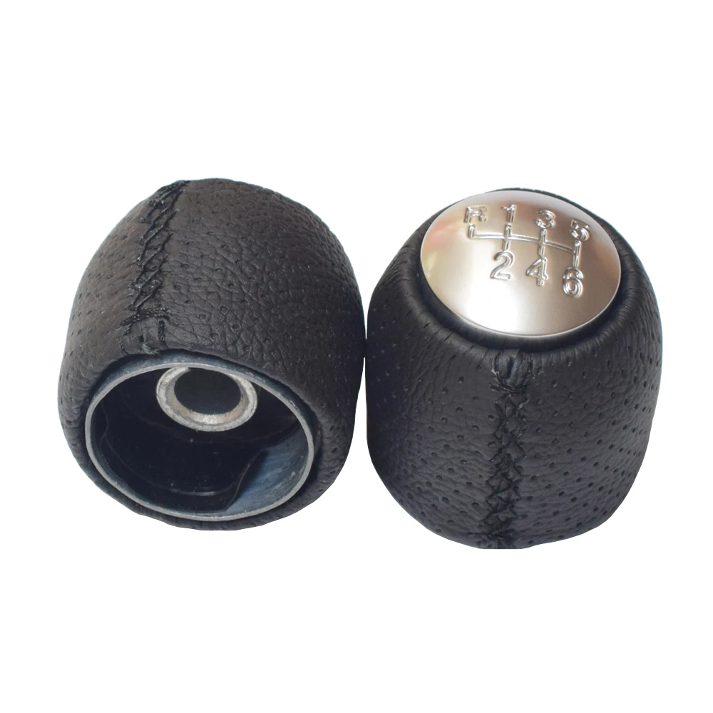 Good quality For ALFA ROMEO 159 BRERA SPIDER(05-11) Car Handle Manual Black Gear shift knob stick head ball Car accessories