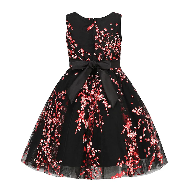 OBSHIPT Flower Girls Dress For Wedding Party Summer Kids Princess Dresses Toddler Clothing Children's Tutu | Детская одежда и