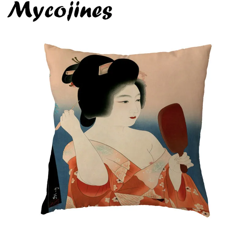 Тщательная накидка на подушку складывающаяся Подушка Чехол 45*45 см квадратная