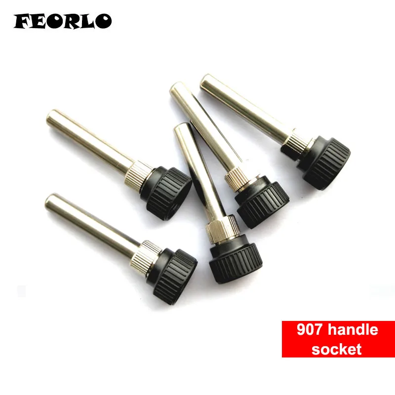 FEORLO 10 шт./лот 907 ручка патрон корпус 907 Паяльник рукав для HAKKO Atten AOYUE 936