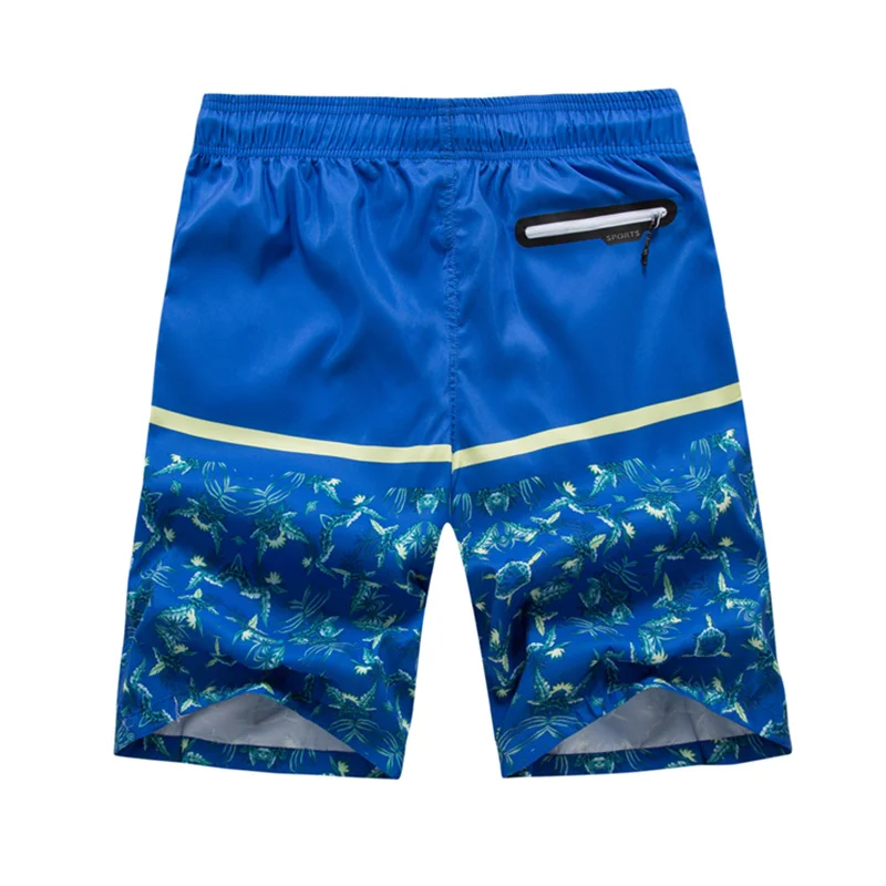 Мужские шорты для плавания на молнии размера плюс быстросохнущие плавательные