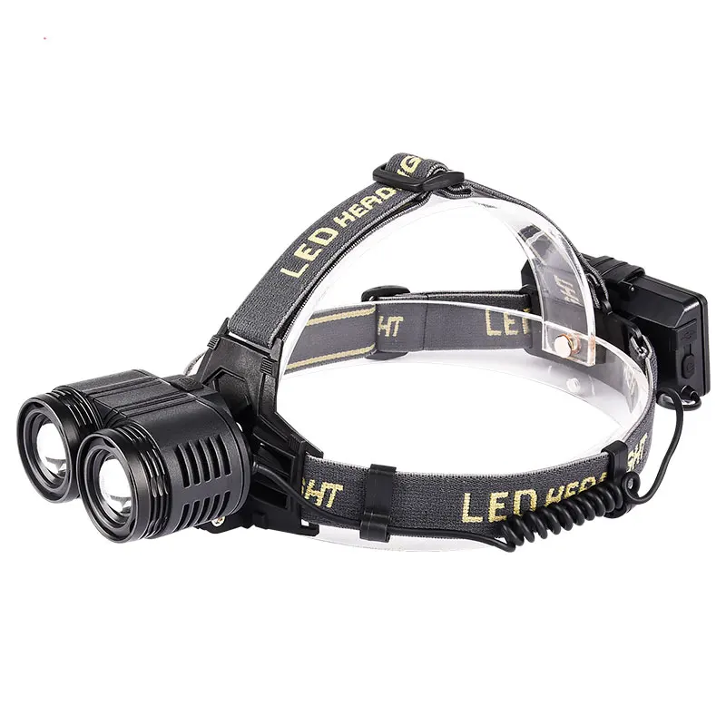 Новый T6 налобный фонарь супер яркий Дальний рыбацкий лагерь спасательная