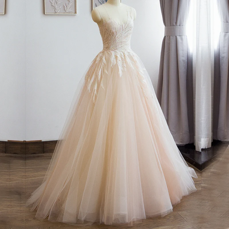 Свадебное платье русалка в стиле бохо кружевное простое бальное невесты