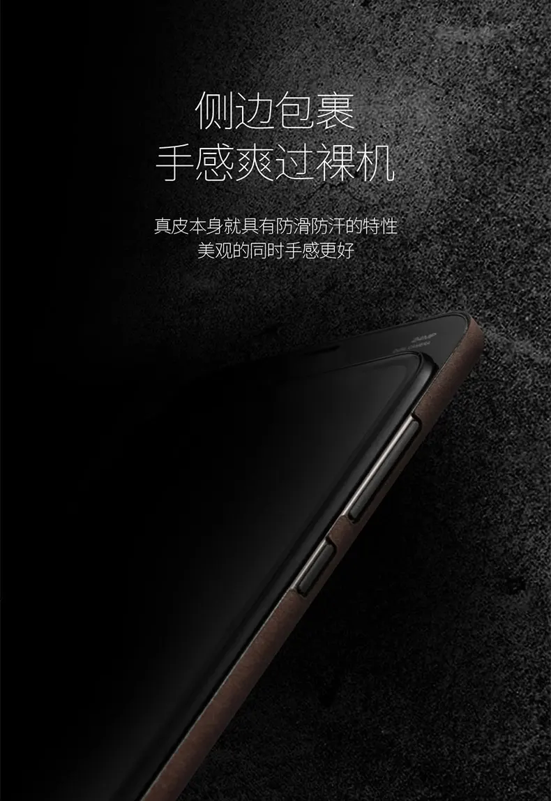 Чехол для xiaomi mi x 3, роскошный тонкий чехол из натуральной кожи с защитой от царапин и отпечатков пальцев, чехол для xiaomi mi x3