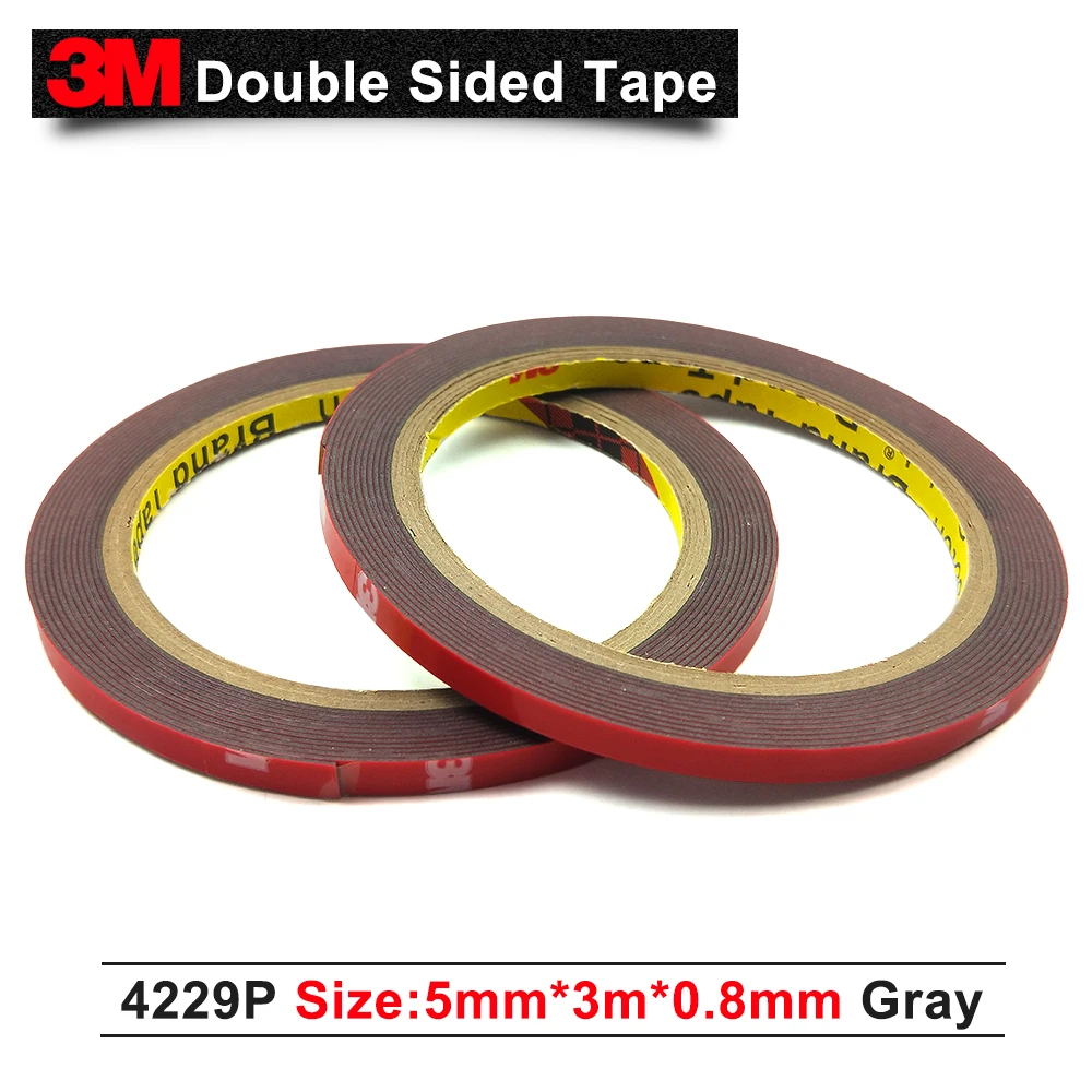 3M 4229P Автомобильная чувствительная к давлению акриловая пенопластовая лента 0 8