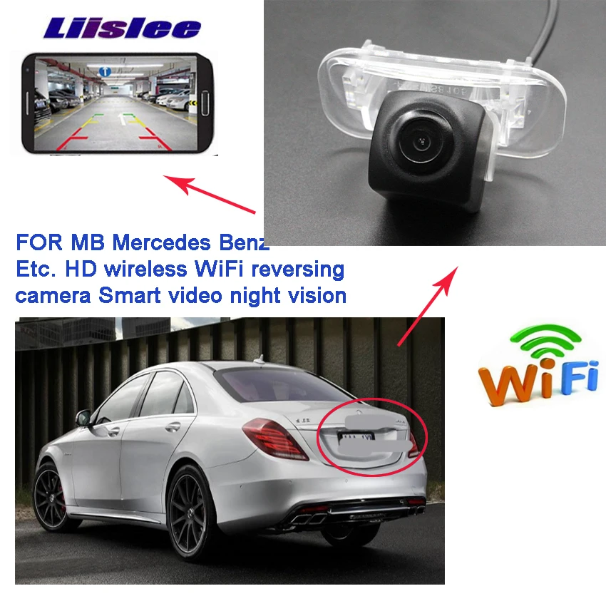 Новое поступление! Автомобильная беспроводная камера заднего вида для Mercedes Benz A