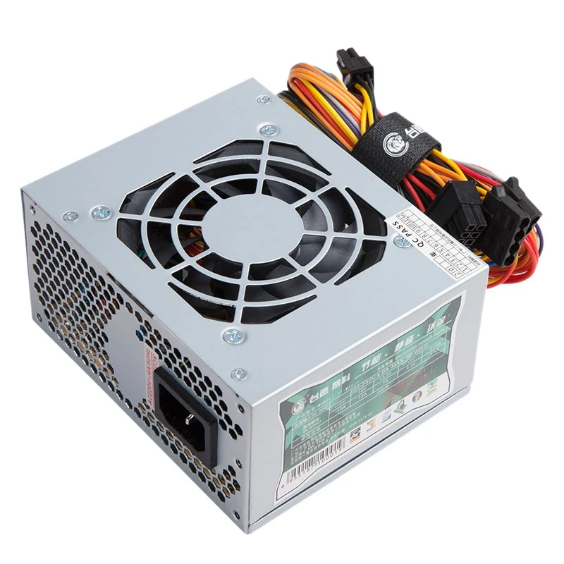 Макс 450W Питание компьютера ПК процессор 12V 20 + 4Pin 80 мм бесшумный вентилятор Atx РС Pcie