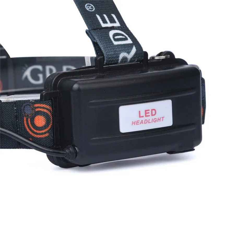 T6 светодиодный налобный фонарь 35000 лм 5X CREE XM L перезаряжаемый 18650 85*35*47 мм Oct