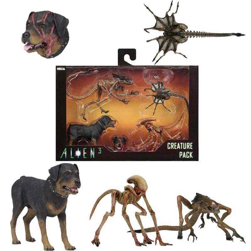 Фигурка инопланетянина NECA Aliem 3 экшн фигурка 7 дюймов 4 шт./лот игрушечная