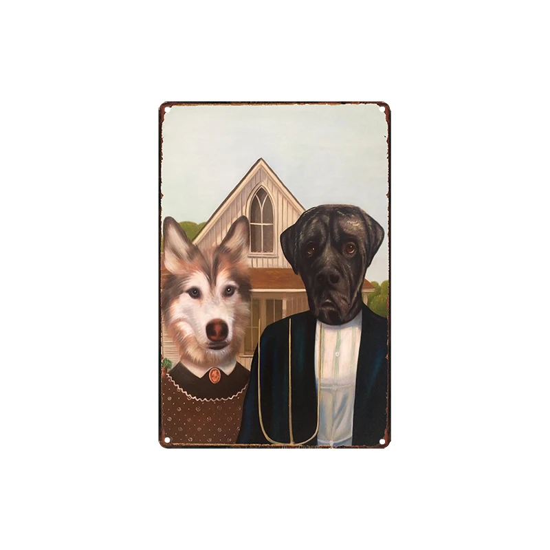 Bar Lovely Dog металлические жестяные знаки домашний декор художественные плакаты