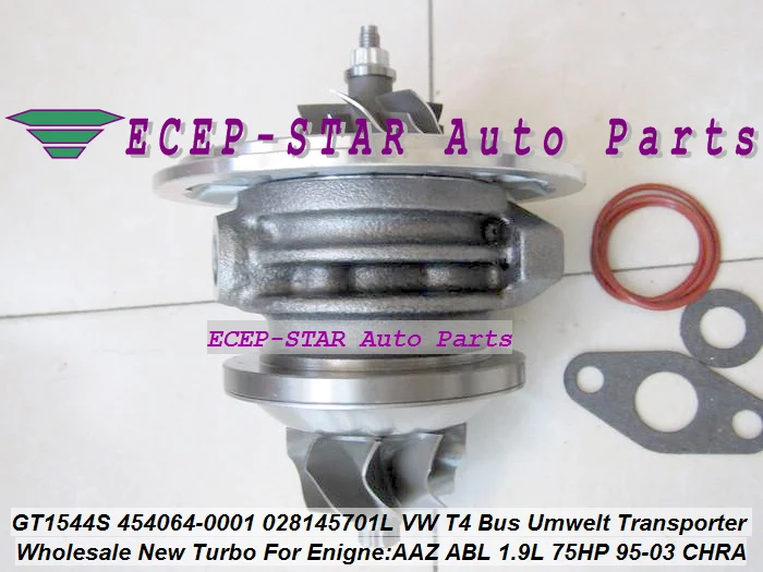 Турбокартридж CHRA Core GT1544S 454064 5002S 0002 028145701L LX для VW T4 BUS Transporter AAZ ABL 1.9L бесплатная