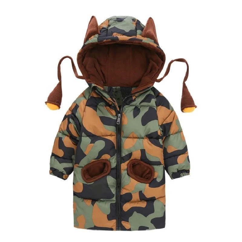 Модные детские зимние куртки для девочек-подростков теплые парки мальчиков