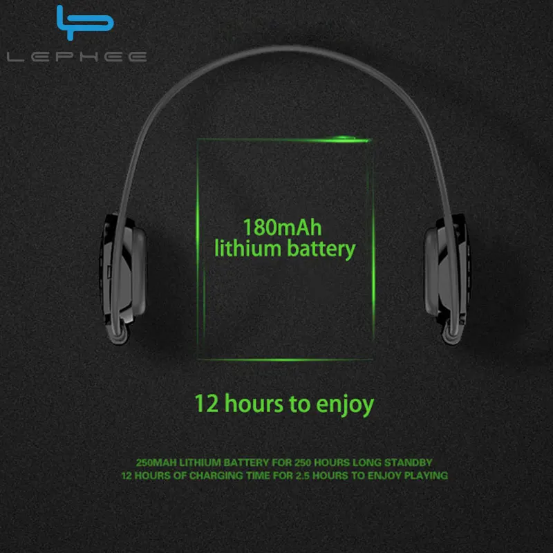 LEPHEE мини уровень Bluetooth наушники Беспроводной гарнитура сенсорный Управление С