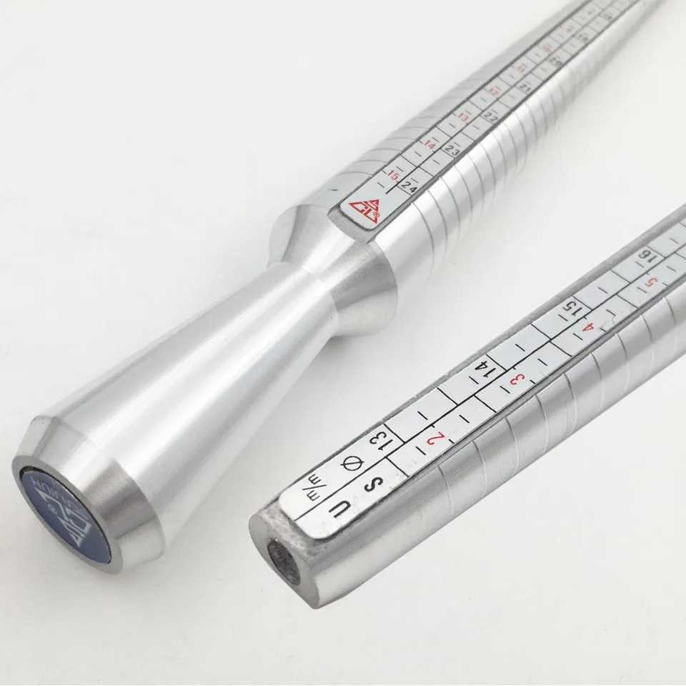 1 комплект кольцо Размеры r размеров ювелиров для измерения роста металлический