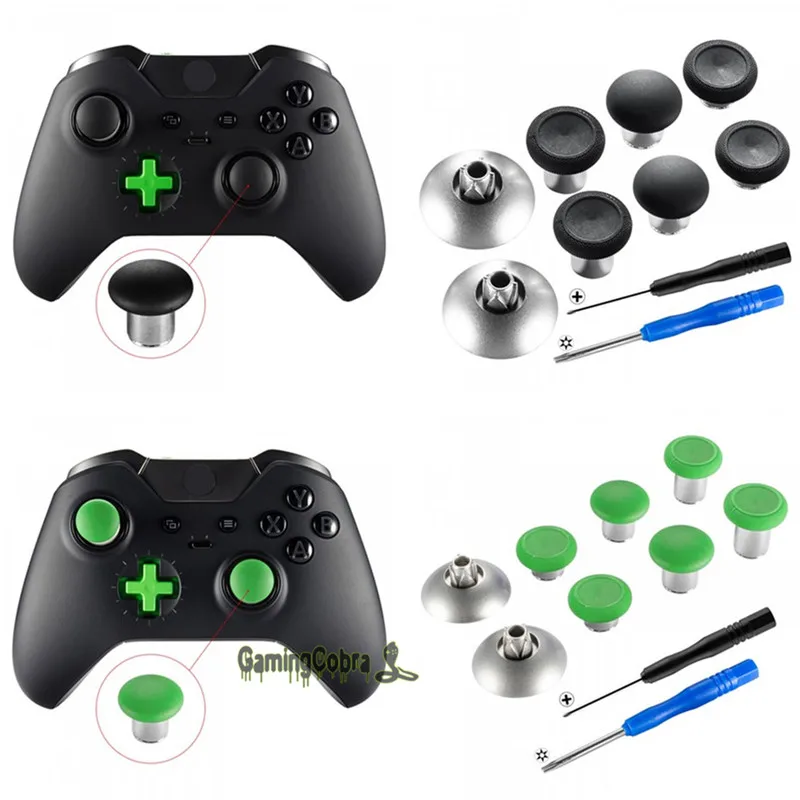 Магнитные Металлические аналоговые ручки для Xbox One X S/Xbox Elite/PS4 Pro Slim Controller