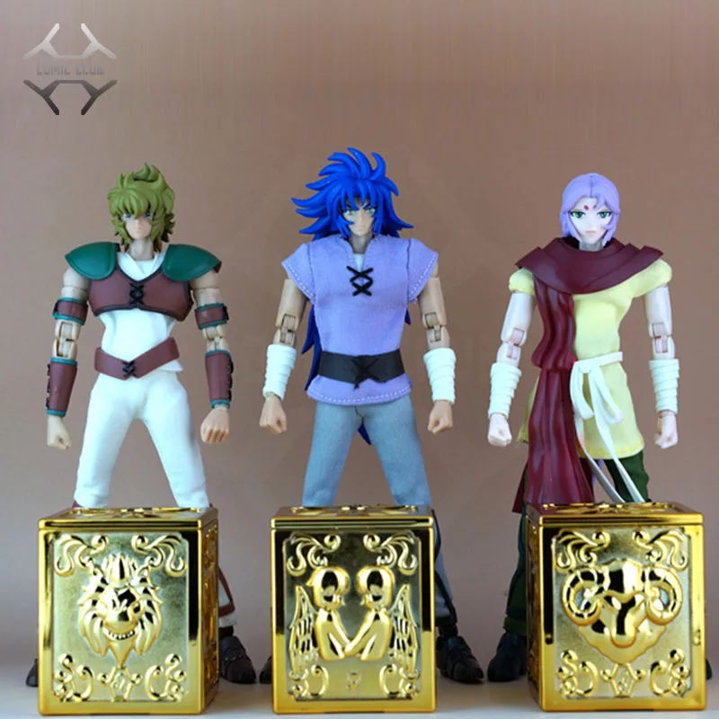 COMIC CLUB soul of gold saint seiya saga camus mu Aiolia Death Mask cloth myth Mufti contain box action figure toy | Игрушки и хобби