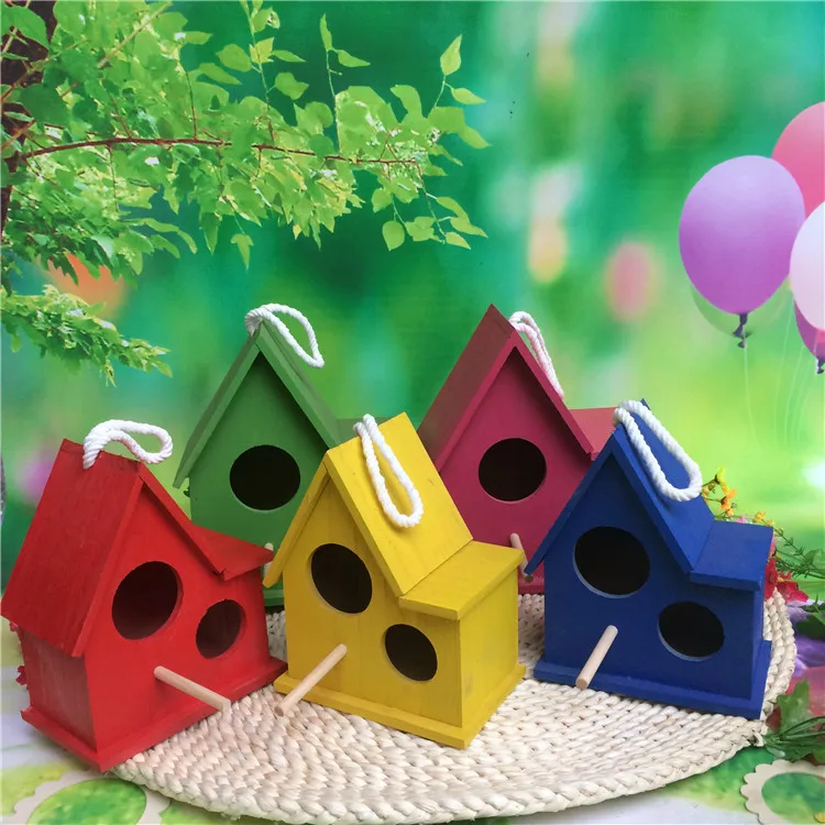 1 Птичье гнездо декоративная коробка для разведения пионов и попугаев уличный
