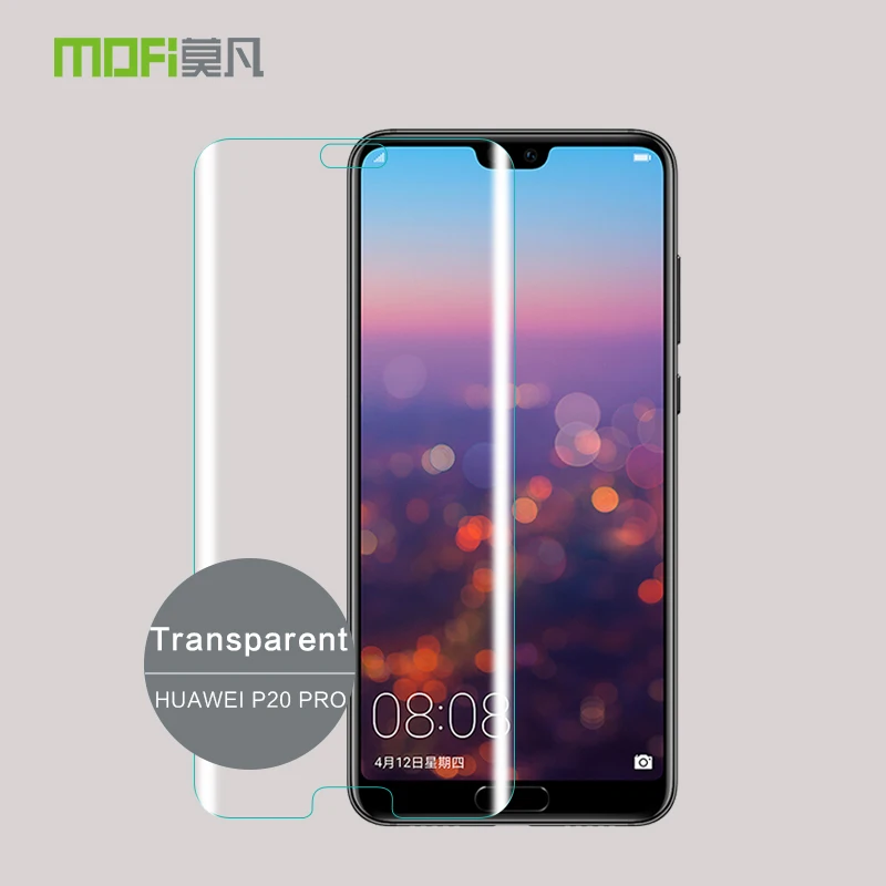 Для huawei P20 pro 6,1 дюймов стекло закаленное MOFi p20 pro протектор экрана 3D полное покрытие для huawei p20 pro стеклянная пленка