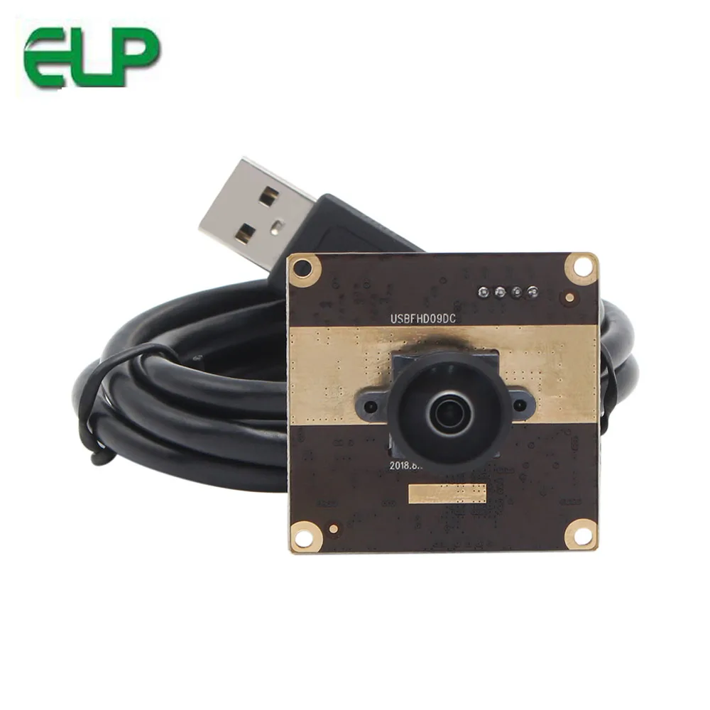 Full HD 1080P USB камера Широкоугольный Рыбий глаз usb модуль камеры с коррекцией искажений